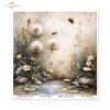 Myszki, sielanka, akwarela, retro, las, natura*Mice, idyll, watercolour, retro, forest, nature*Mäuse, Idylle, Aquarell, Retro, Wald, Natur*Ratones, idilio, acuarela, retro, bosque, naturaleza